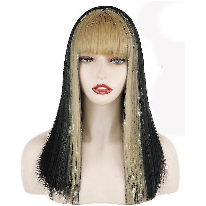 Ms. Golden Banged Wig