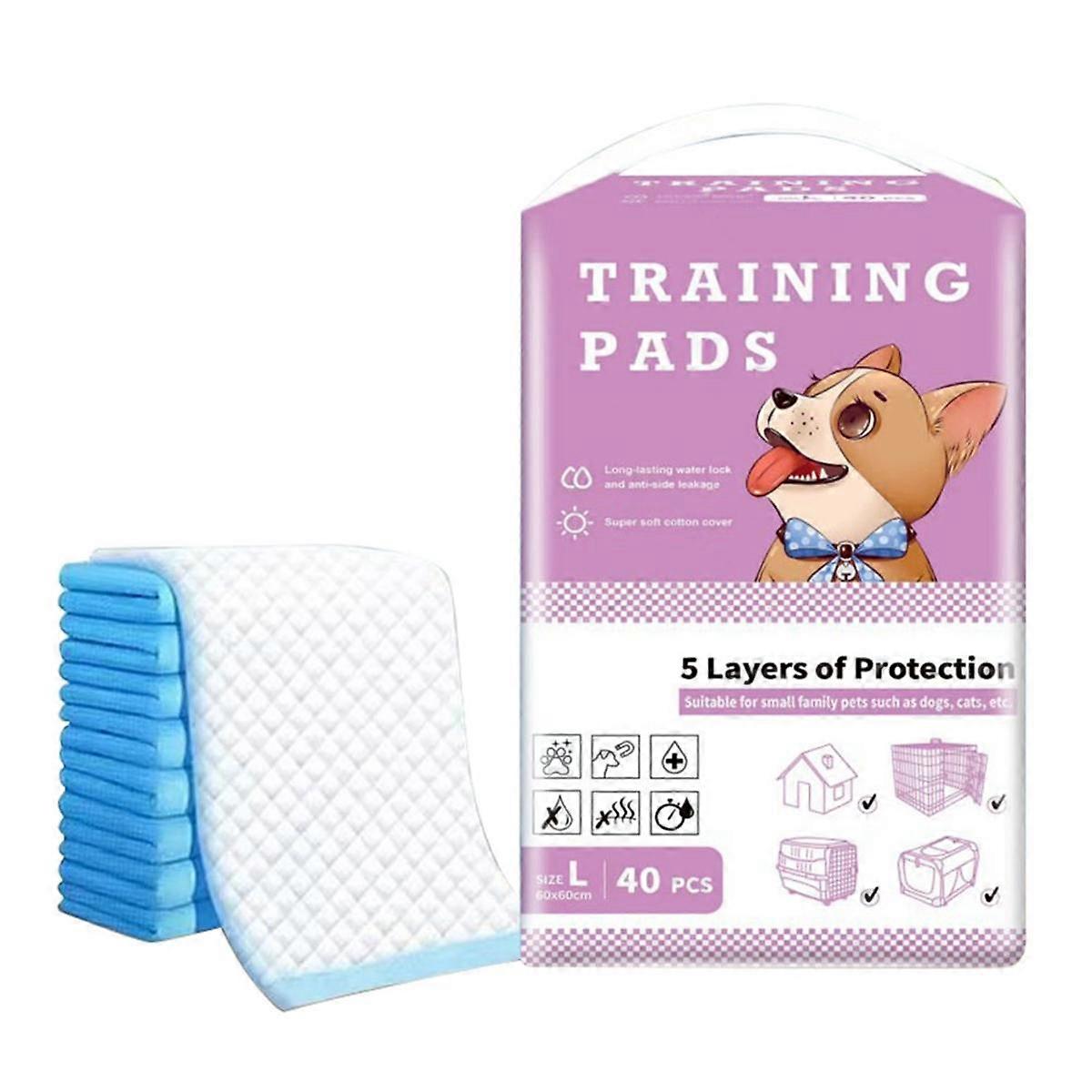 Rabbit , Pet Toilet/ Potty Training Pads, Absorbent Disposable Diaper for Hedgehog L