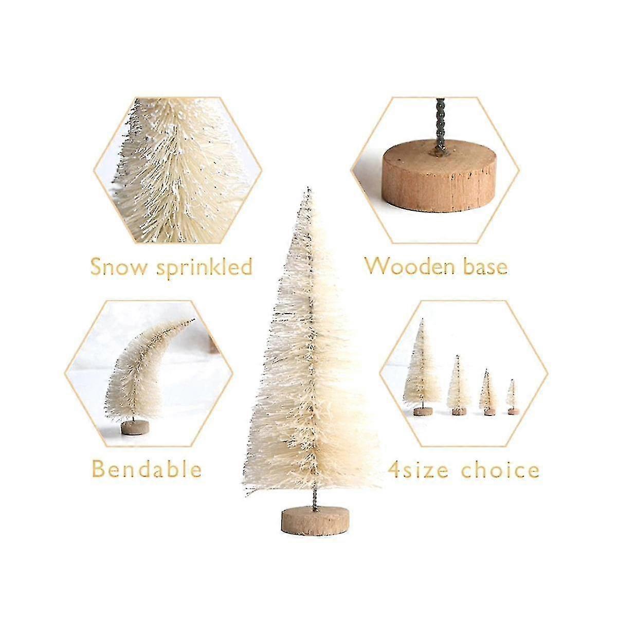 Mini Tmaes Tree Rats, Bottle Brush T Table Rats Artificial Miniatu