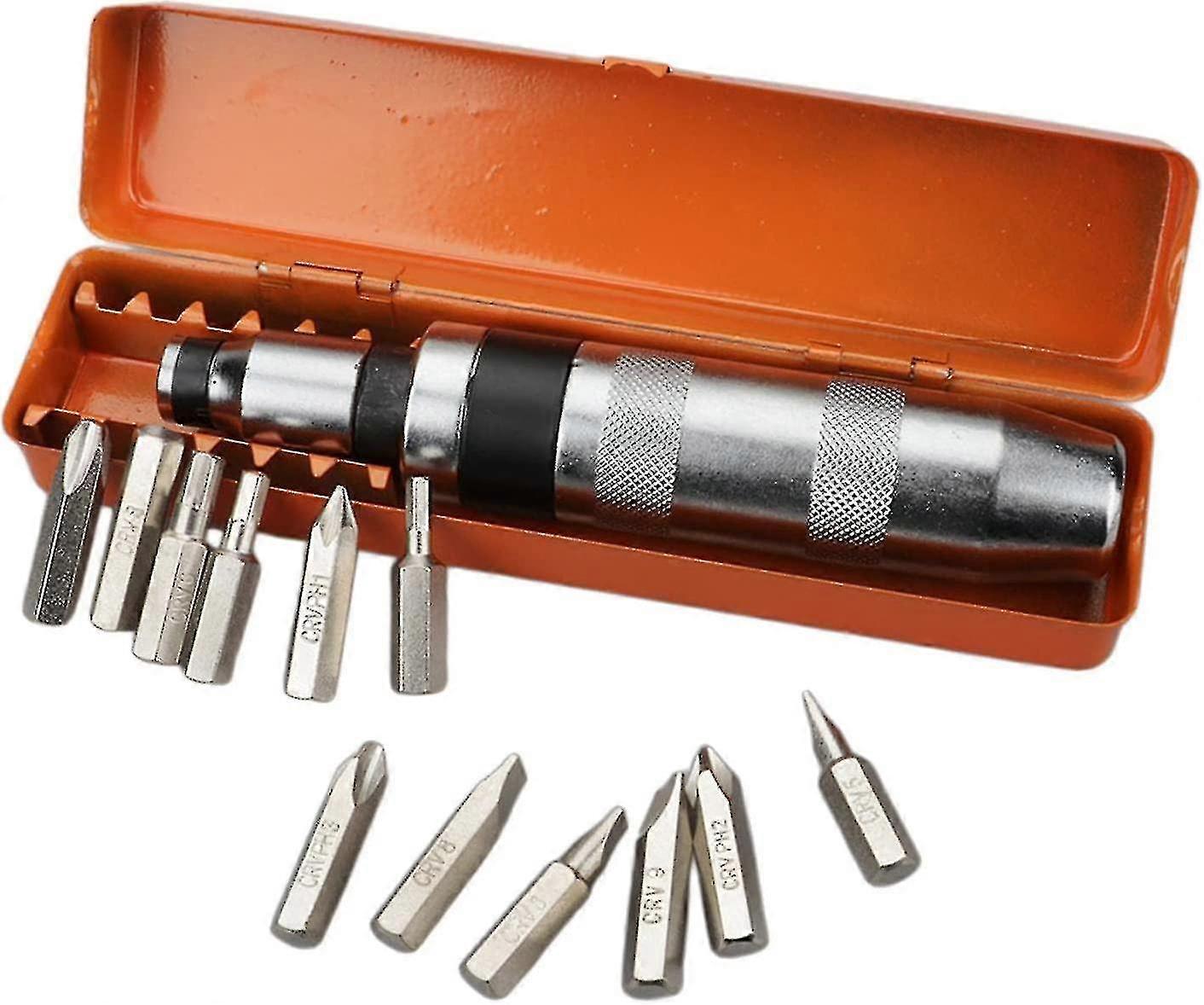 13 Piece Screwdriver Bit Set With Sockets And Tool Case Heavy Duty Precision Magnetic Screwdriver Bits