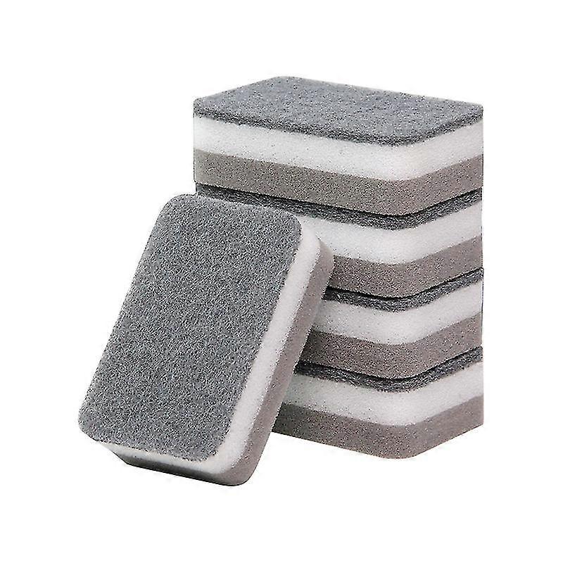 Dishwashing Sponge Kitchen Restaurant Cleaning Sponge Brush 5pc