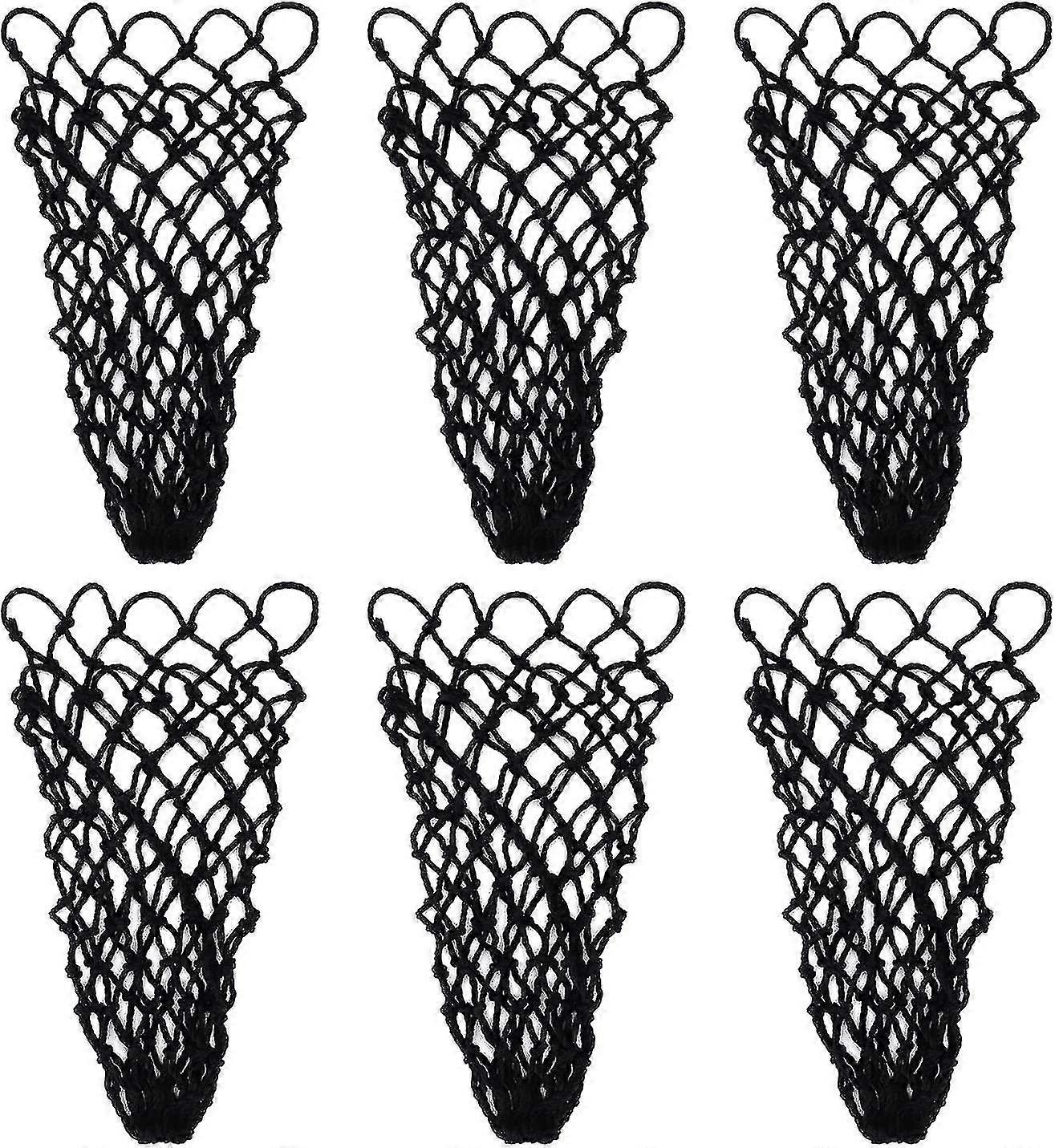 6pcs Coton Table de Billard Mesh Sacs Durable Pool Mesh Bags Accessoires de table de billard (santanxing)