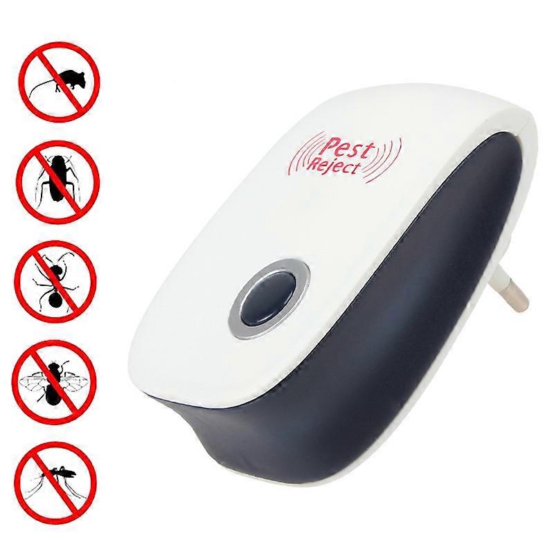 Electronic Pest Reject Control Ultrasonic Repeller Home Bug Rat Spider Roaches