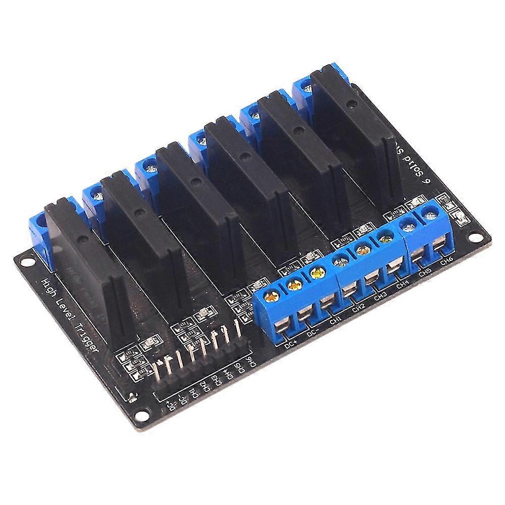 -m282 6-weg Solid State Relais Module 5v High Level Trigger Dc Control Ac