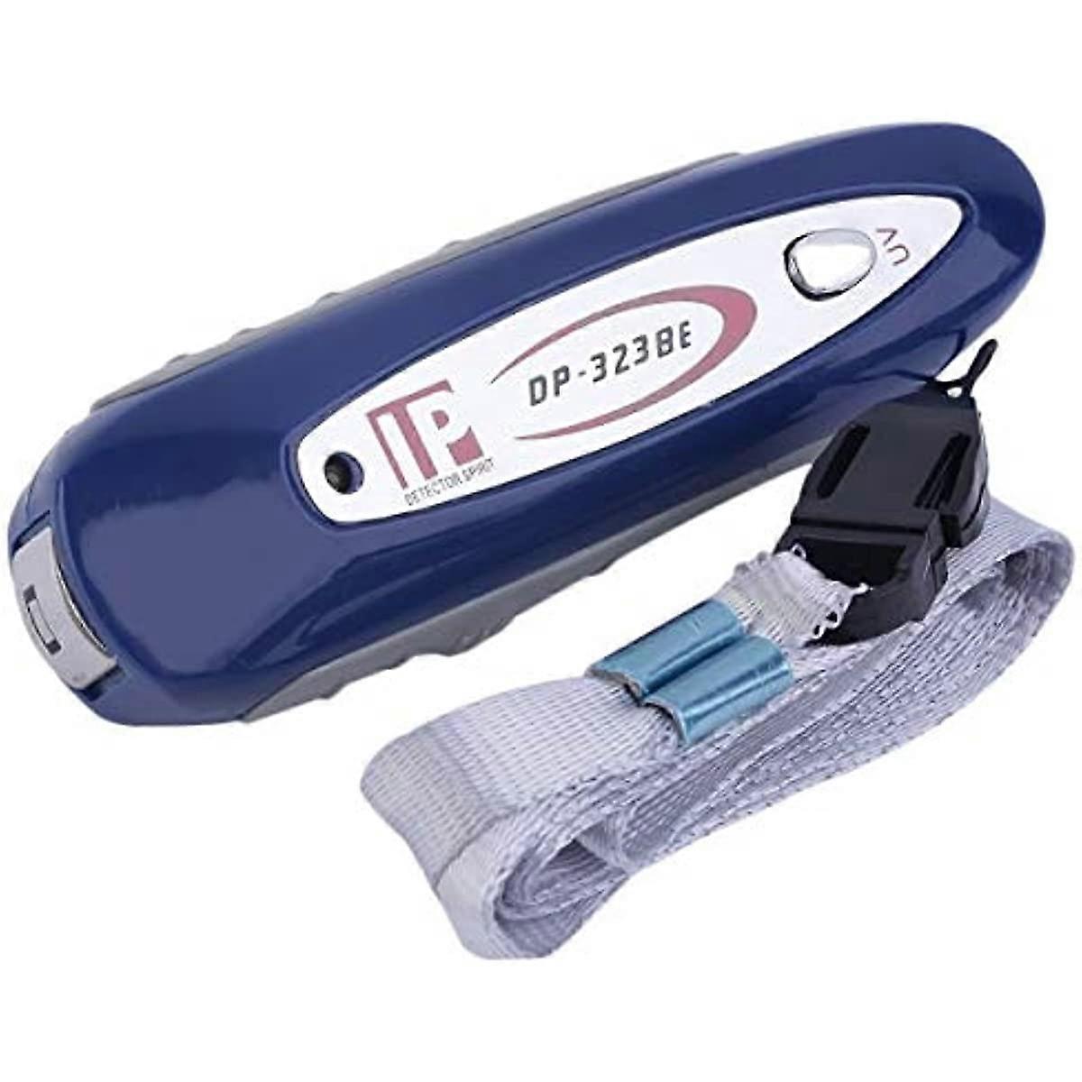 Uv Currency Money Detector Portable Mini 2 in 1 Uv Currency Money Note Detector Counterfeit Checker with Lanyard Magnetic Detector Keychain - Blue