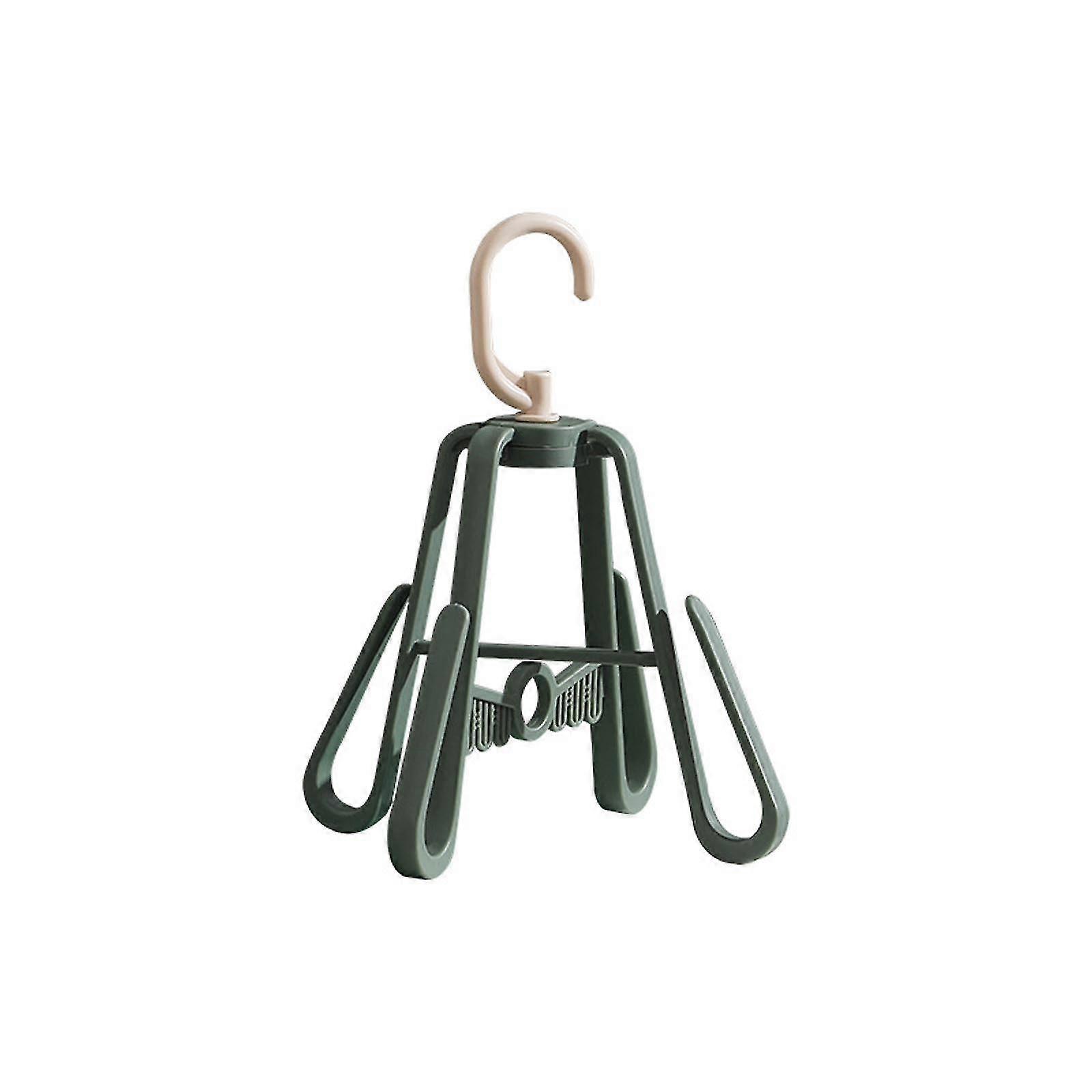 360 Degree Rotating Balcony Shoe Rack Outdoor Foldable Drying Rack