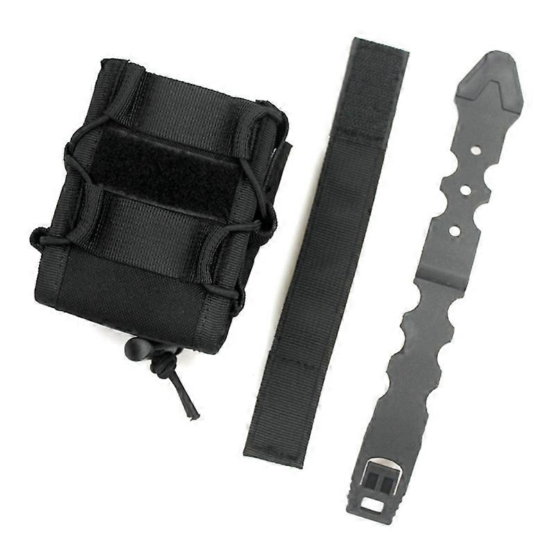 Nylon Handcuff Pouch Open Top With Clip Strap Handcuff Holder Waist Belt Bag