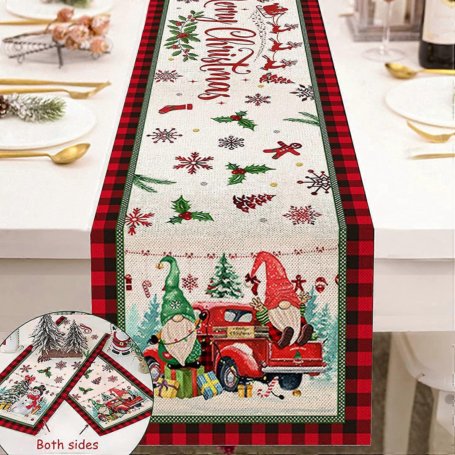 Christmas Table Runner  Inch Long, Merry