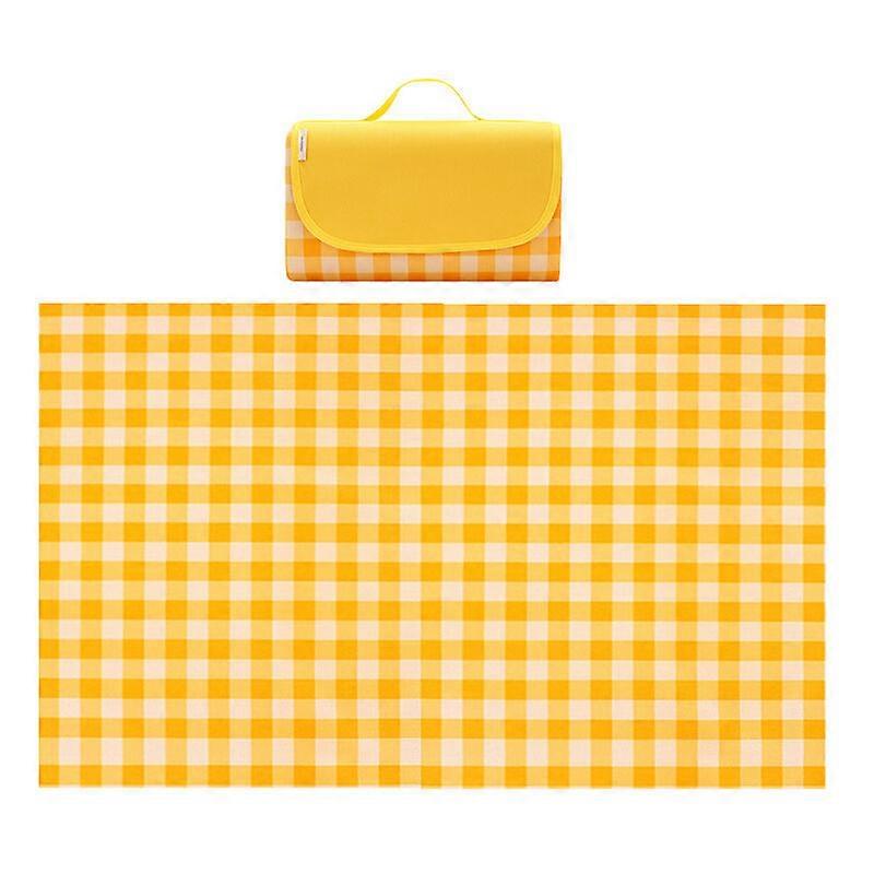 Moisture-proof mat thickened waterproof non-woven portable picnic mat outdoor field portable mat outing placemat1.5mx2m
