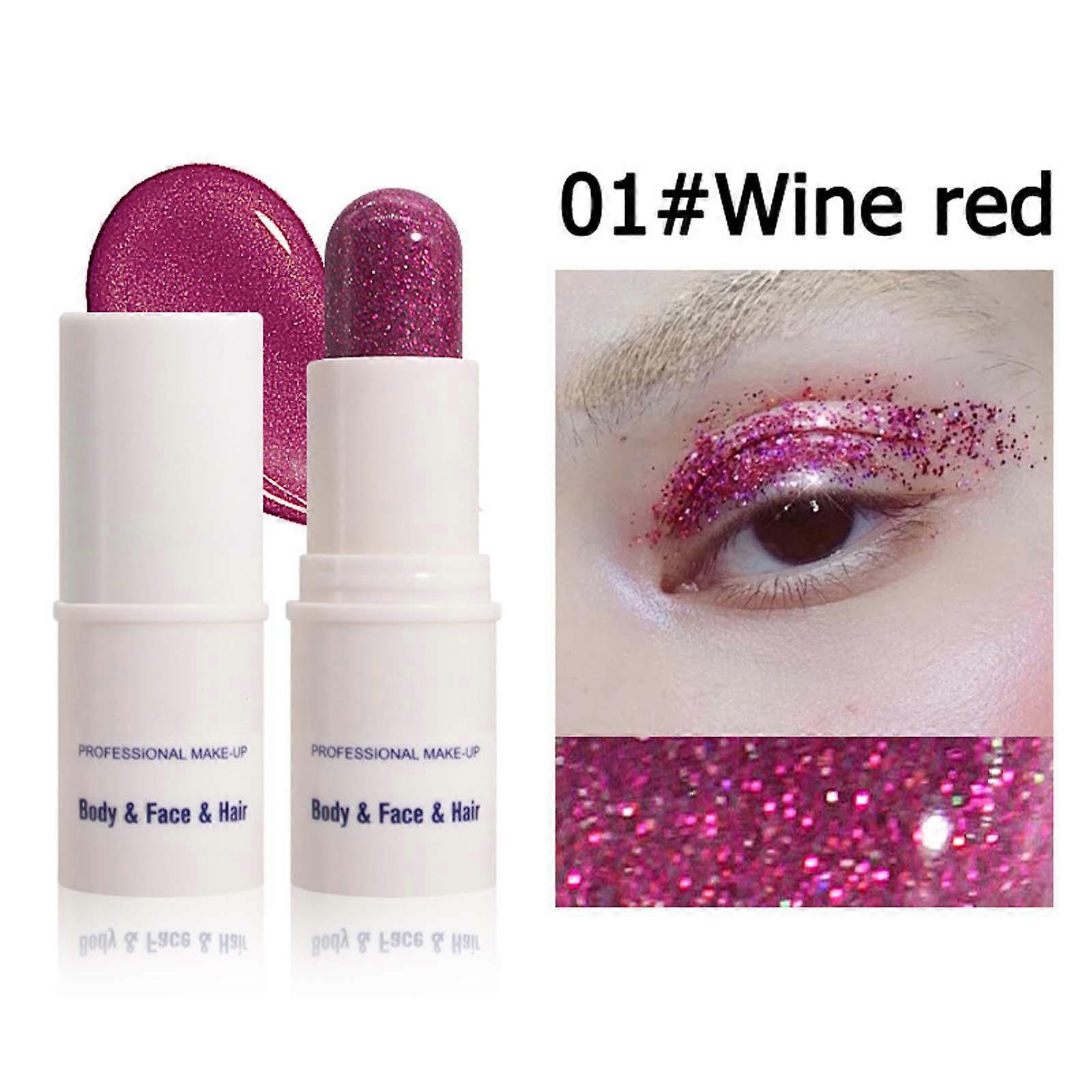 Multi Funcional Creme Brilhante Multi Color Flash Eye Shadow Stick