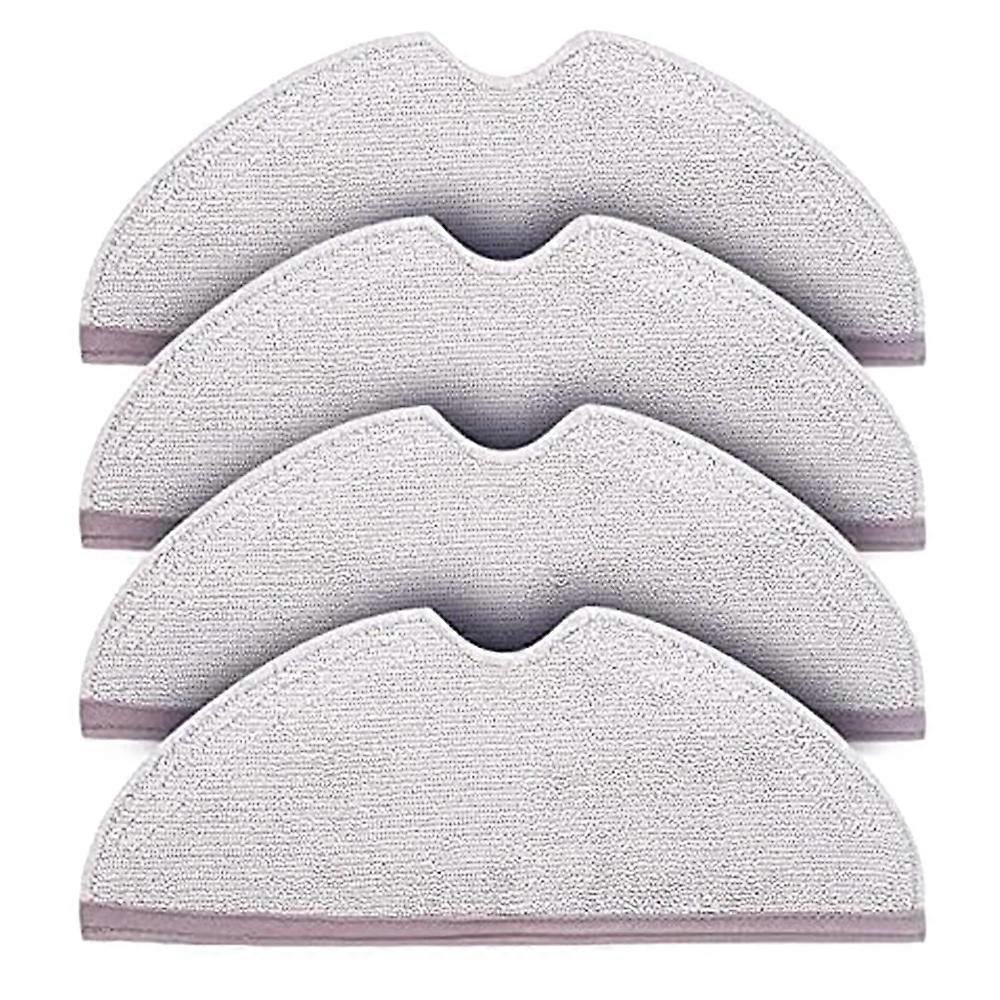 Mop Pad 4 Pack Microfiber Mop Cloth for S6 S6 Pure S6 MaxV S5 Max S5 Robot Vacuum Cleaner Mop Repla