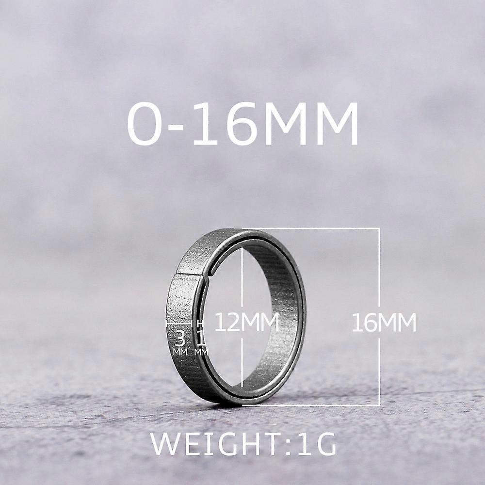 Titanium Drive Safe Key Chain Custom Lettering Anti-lost Car Keychians Card Trinket Key Ring Holder for EDC Durable Xmas Gifts