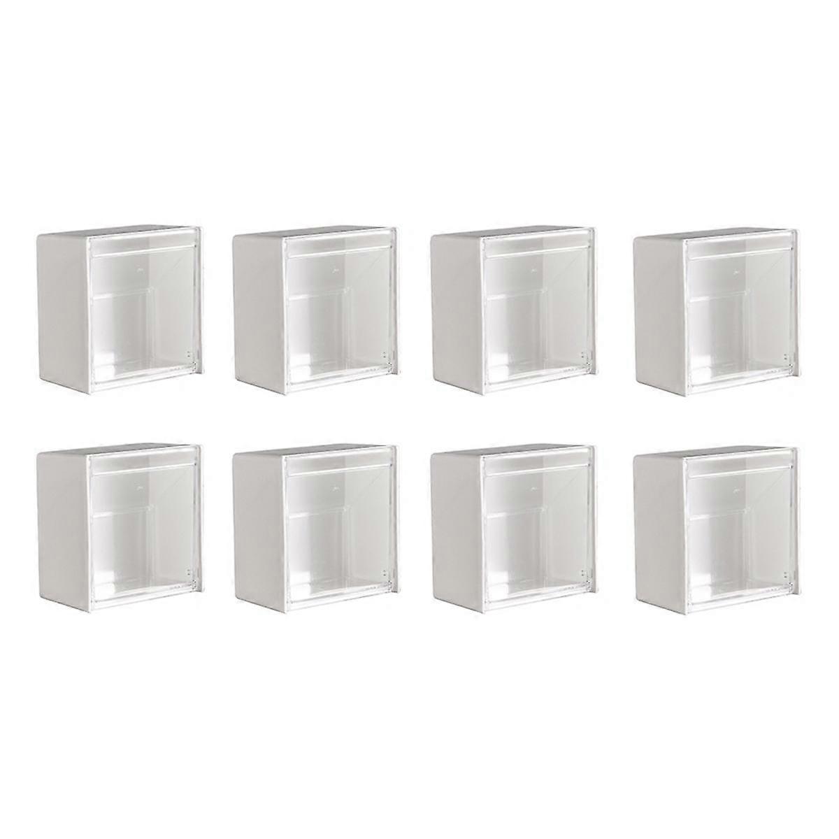 Wall-Hung Turnover Storage Box in Bathroom Storage Box Without Punch Holes Cosmetic Cotton Swab Lip