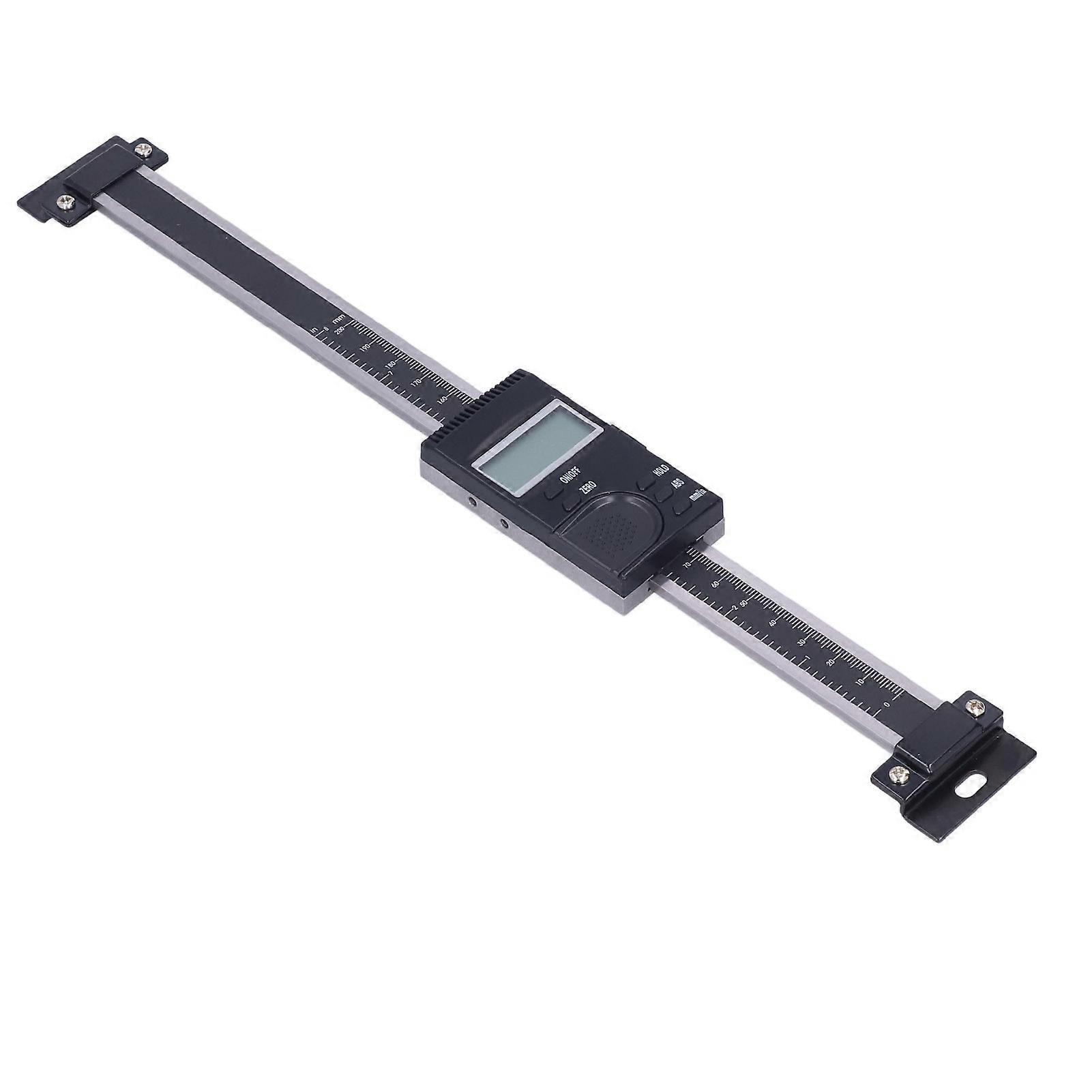 الفرجار الورني العمودي IP45 مقياس خطي رقمي مقاوم للماء مع شاشة LCD لآلات الطحن 0 × 200 مم / 0.0 × 7.9 بوصة