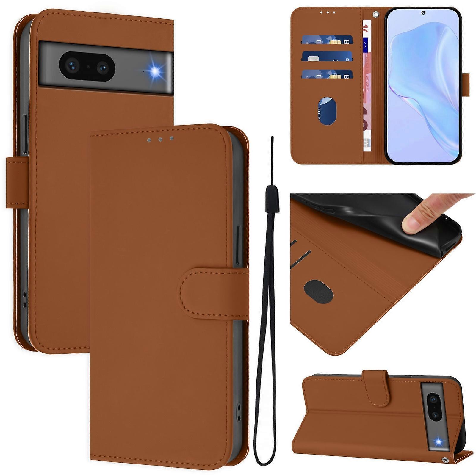 PT01 Skin Feel Leather Case For Google Pixel 7