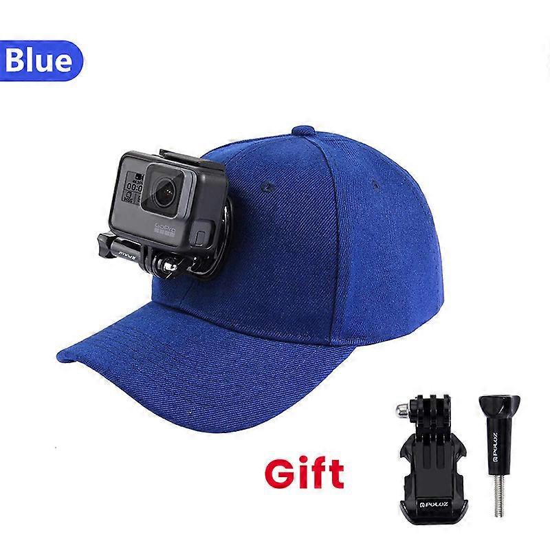 Action Cameras Hat with Quick Release Buckle Mount Compatible with DJI Osmo Action For GoPro Adjustable Baseball Hat Camera Cap