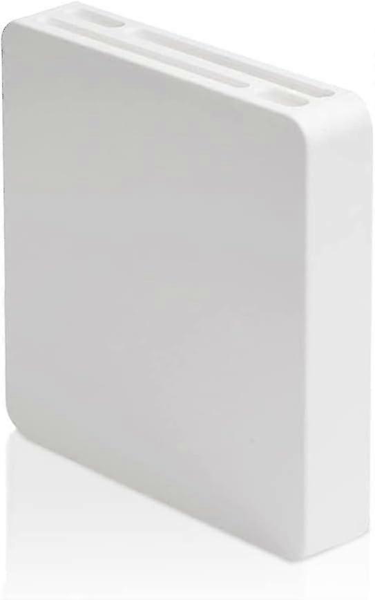 Universal Knife Block With 4 Slots, Wall Mounted White Knife Holder, Kitchen Knife Storage Stand Organizer, Self-adhesive Knife Blocks Insert Chumian