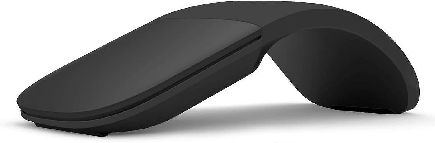 Bluetooth Foldable Mouse Folding Wireless Touch Mice (Black)
