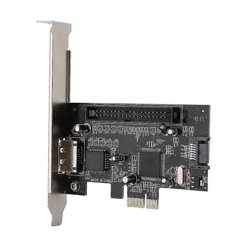 Pci-e Sata+ide Riser Card Expansion Card Adapter Converter For Computer