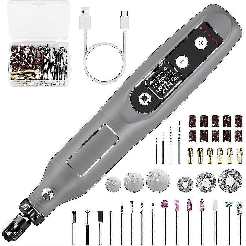 Cordless Rotary Tool Kit For Cutting,engraving,polishing & Diy Crafts