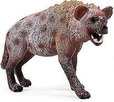 ハイエナの置物、リアルなプラスチック、ハイエナの野生動物、コレクション、科学、教育用小道具の置物