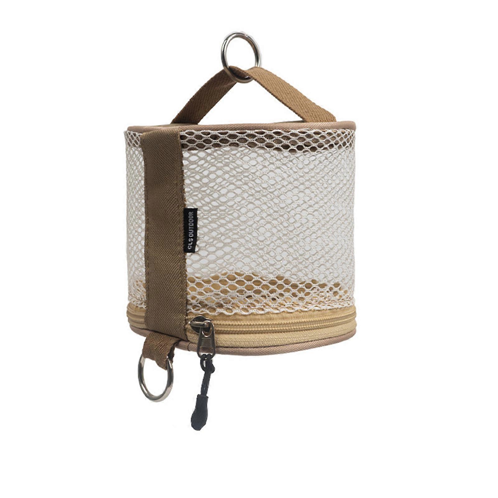 Hanging Hook Zipper Tissue Holder Portable Stylish Paper Container for Beach Room RV