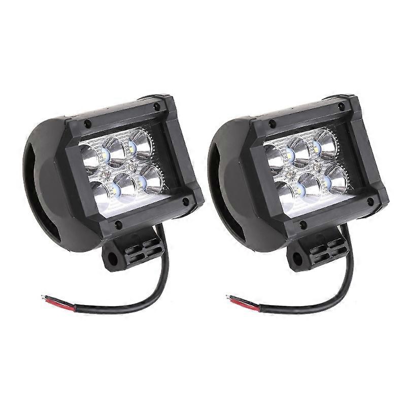2x 18W Portable Led Spotlight 1500LM Bright Led Work Light Led Flashlight