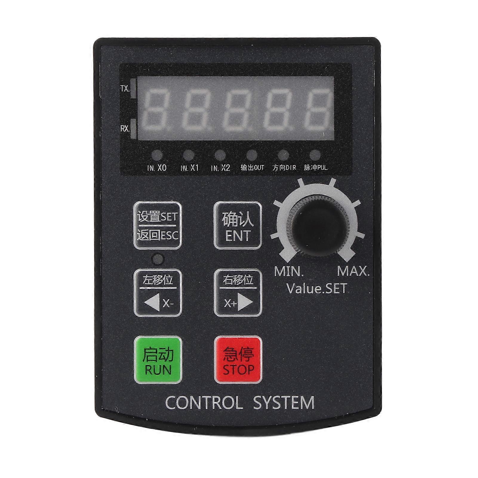 Stepper Servo Motor Motion Control Module with 5 Digit Display and Limit Communication DC 12-24V