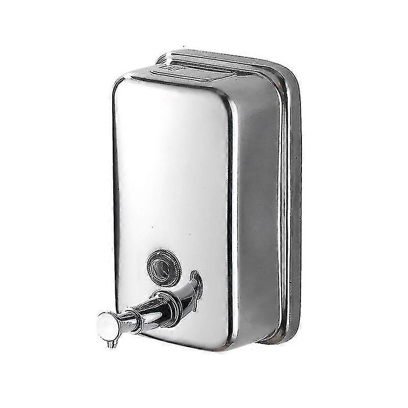 Distributore di sapone liquido a parete per bagno e cucina in acciaio inossidabile lucidato 500 ml p2024112621