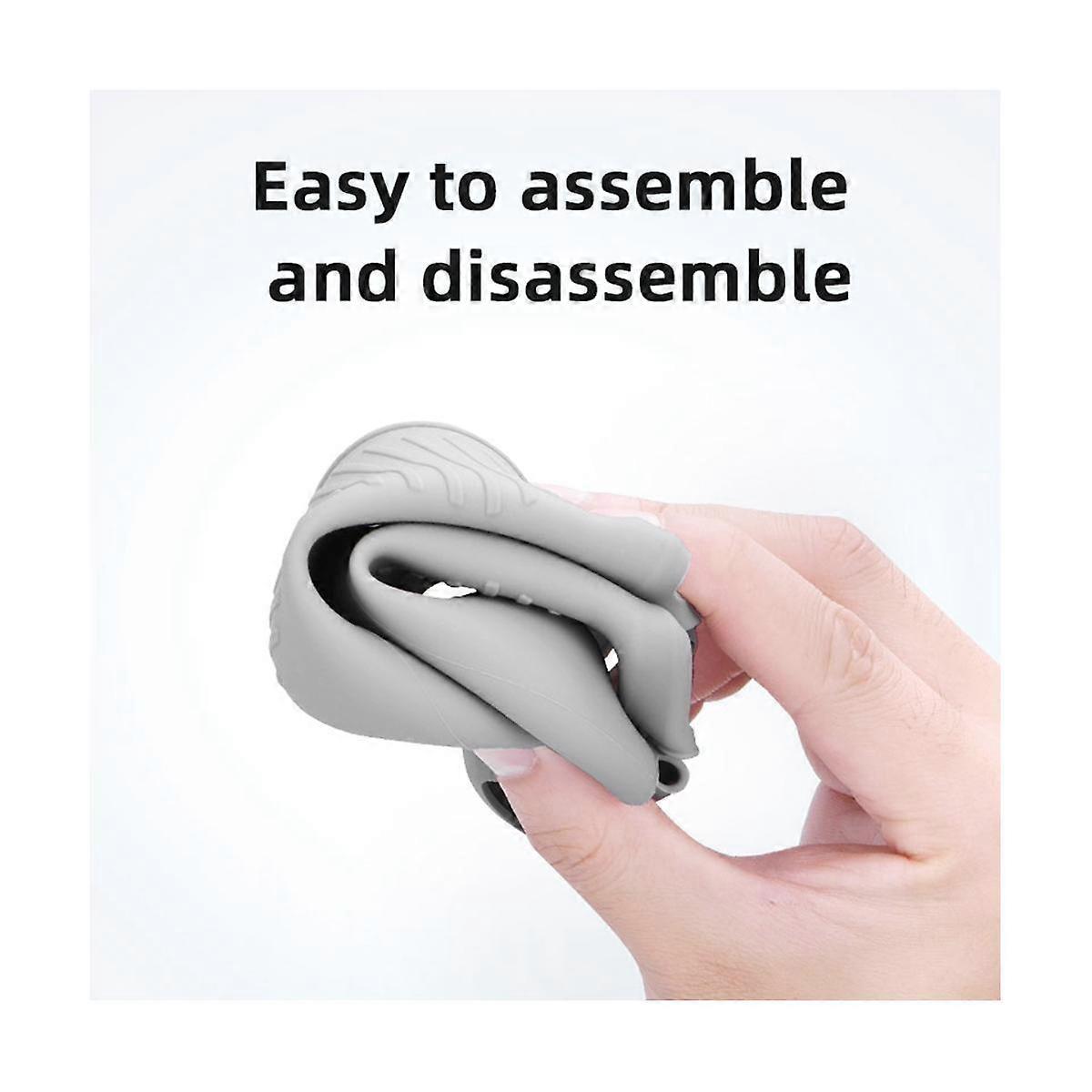 Silicone Cover Sleeve for Air 3 Drone Remote Controller Protective Case Dust-Proof Accessories Bla