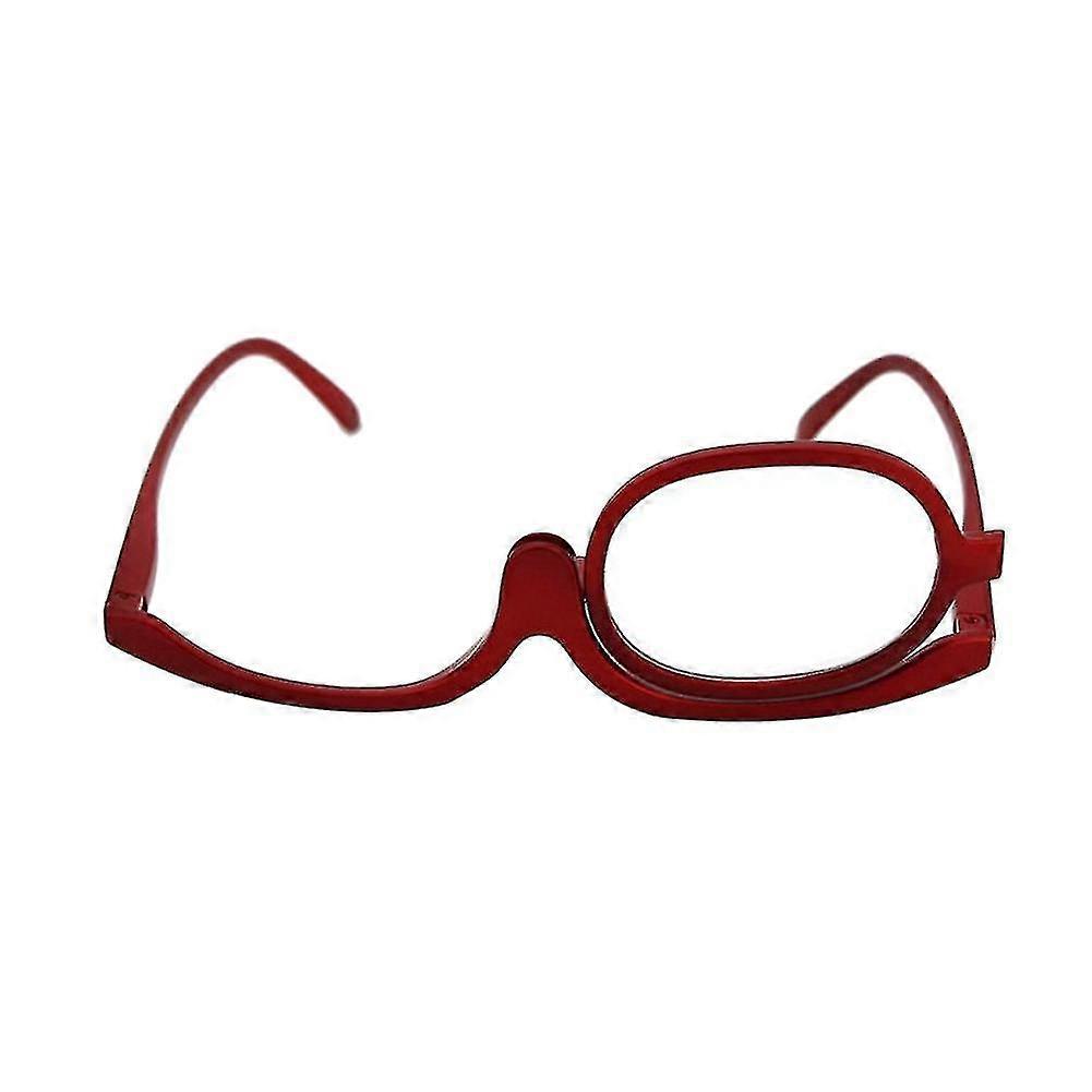 Unisex 180 Degree Περιστροφή Πτυσσόμενο Monocle Μεγεθυντικό Μακιγιάζ Ανάγνωση Γυαλιά Οράσεως G - εσείς