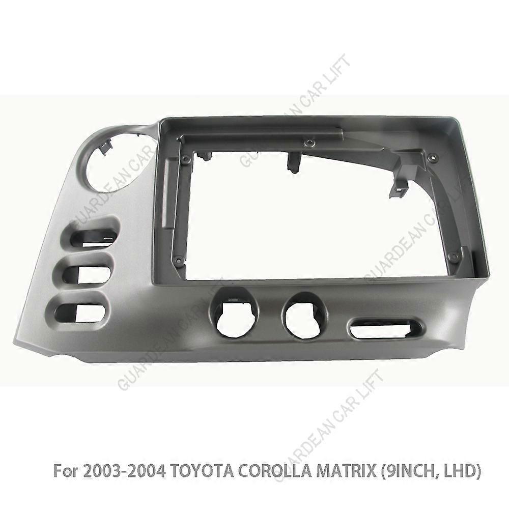 9 Inch Car Frame Android Radio Fascia For Toyota Matrix 2003-2008 Head Unit  Auto Dashboard GPS stereo panel mounting 2 Din DVD