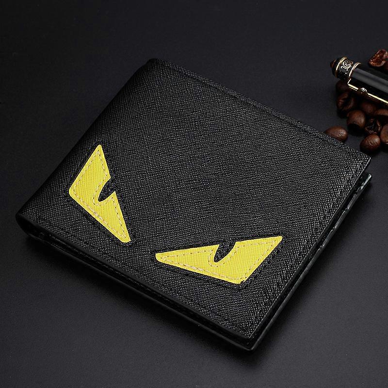 Men's Short Cross-stitch Wallet Korean Version Multi-function Cross-section