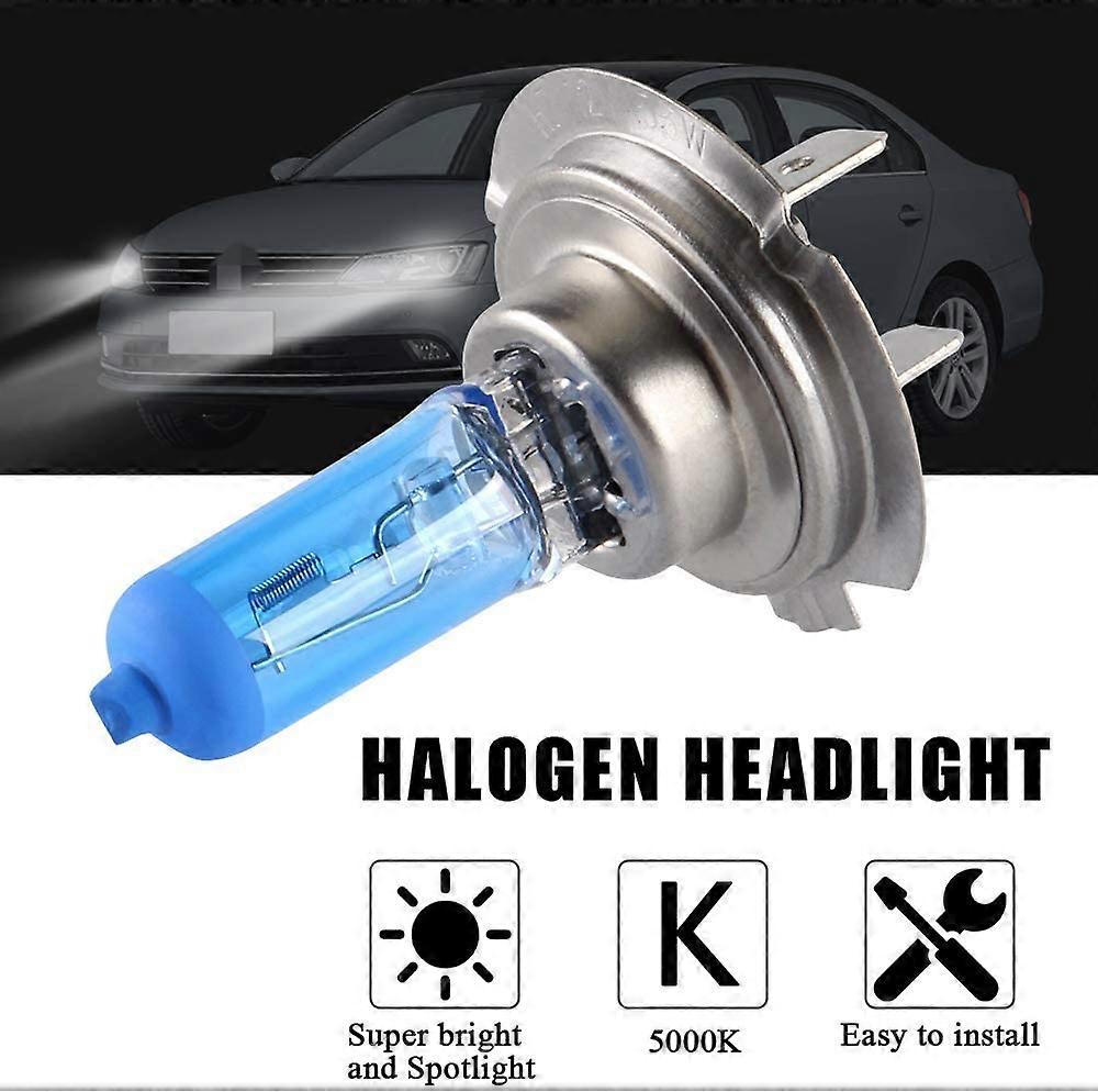 H7 100W 12V Xenon Gas Halogen Headlight Car Headlights light lights h7 halogen