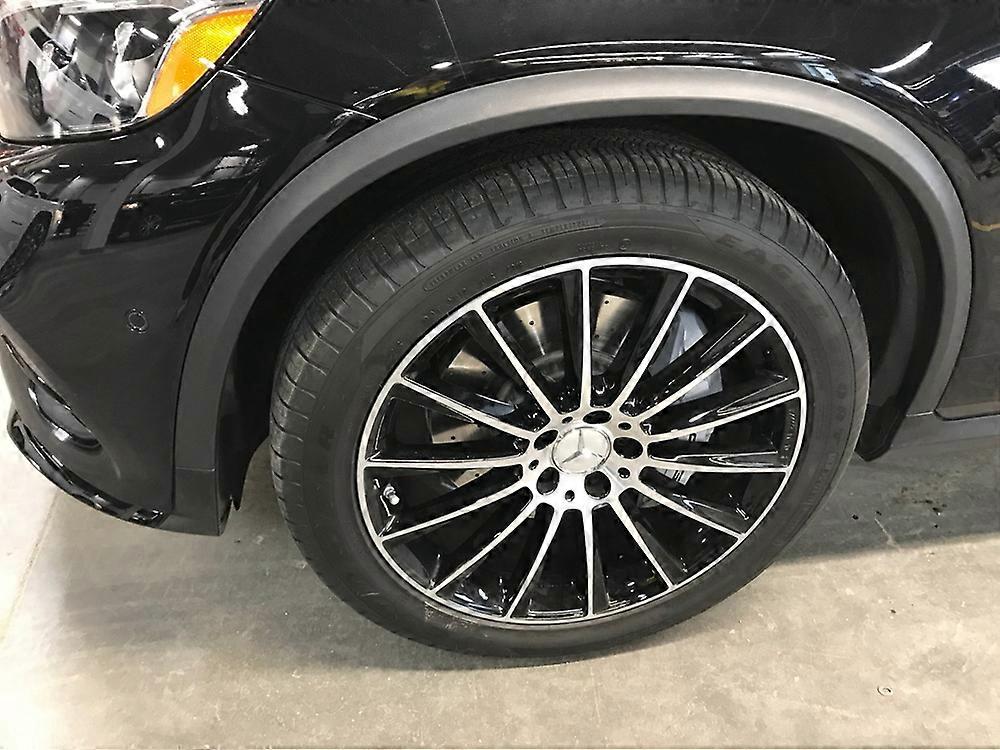 طقم ترقية واقيات الطين من قطعتين لسيارة مرسيدس بنز GLC SUV X253 موديل 2015-2022 كوبيه C253 موديل 2016-2022