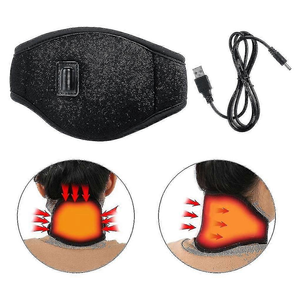 Neck Heating Pad Usb Heated Neck Wrap For Pain Relief