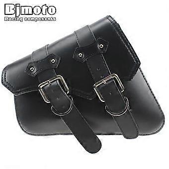 BJMOTO 1Pair New Motorcycle Left Right Saddle Side Bags Motor PU