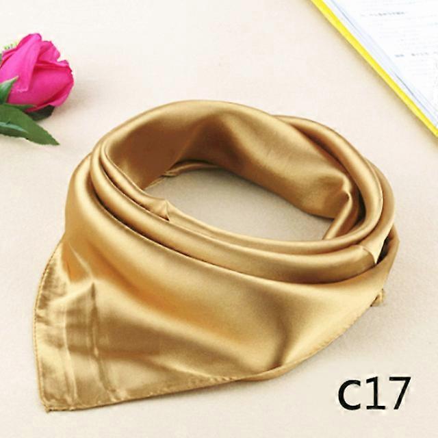 Hot Ms. Soft Silk Square Scarf Small simple Neckerchief Head Neck Headband A95