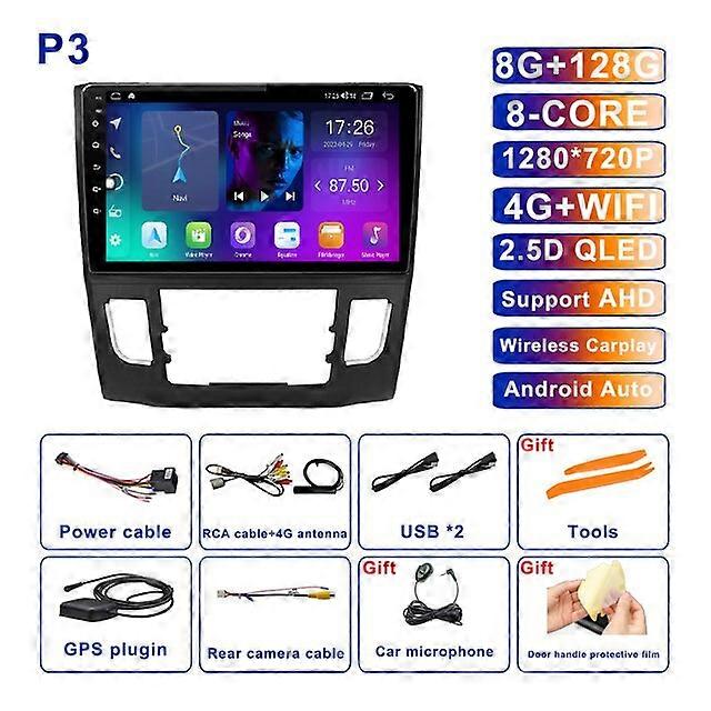10.1 Inch Android 11 For Honda crider 2013 - 2016 Car Radio SWC 5G WIFI Navigation GPS Multimedia Player QLED 4G LTE Stereo AHD