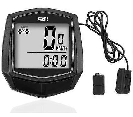 Deodorizer,Bicycle Speedometer Wired Waterproof Cycle Bike Odometer Multi-Functions English