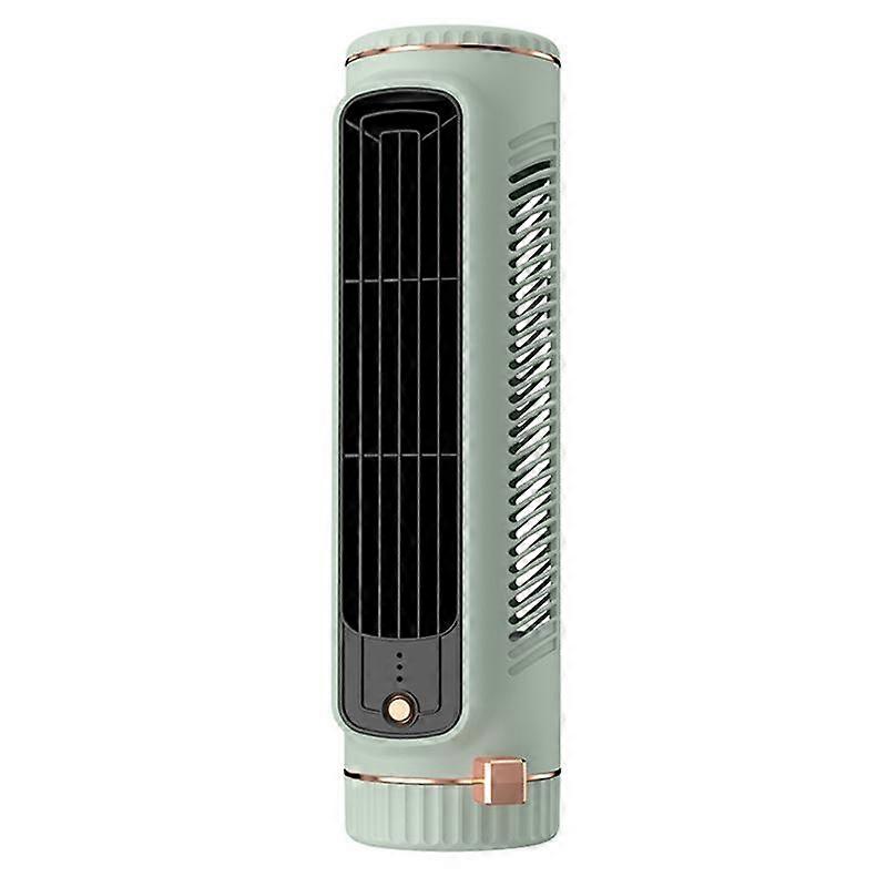 Portable Automatic Remote Air Conditioner, USB Personal Air Conditioner Mini Conditioner with 3-Speed Electric Fan Green
