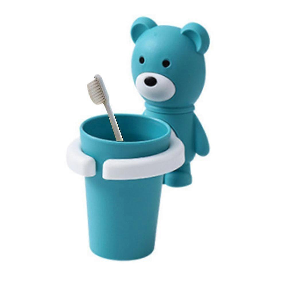 Traceless Suction Wall-mounted Kids Toothbrush Holder, Children's Wall ...