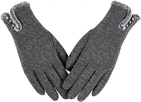 Womens Winter Warm Gloves With Sensitive Touch Screen Texting Fingers, Fleece Lined Windproof Gloves
