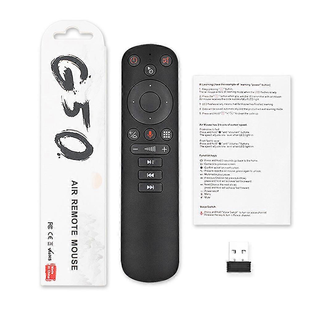 G50S Voice Remote Control 2.4G Wireless Air Mouse Gyroscope Controller