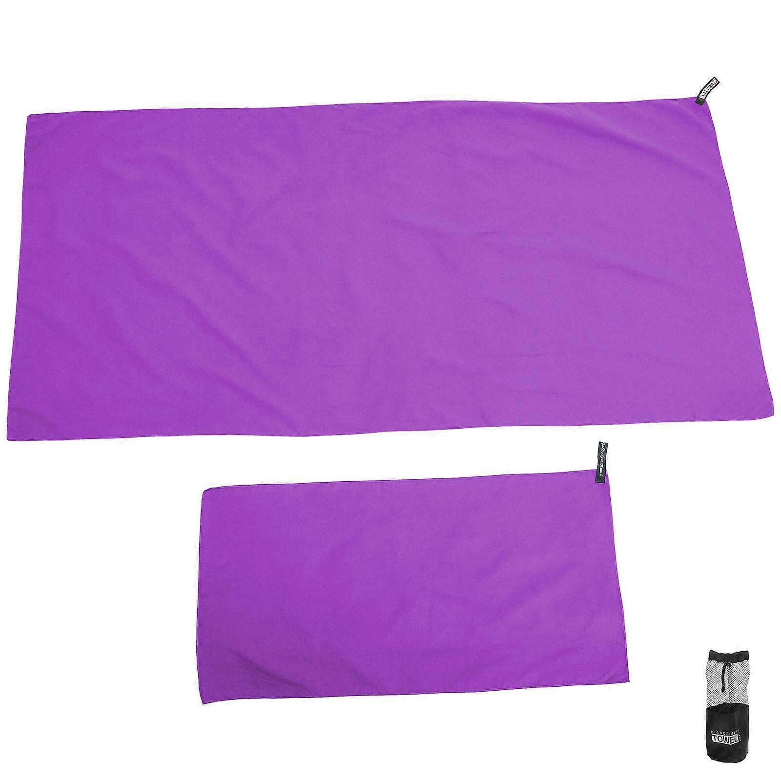 1 Set Large Microfiber Towel Beach Towel Quick Drying Towel Outdoor Beach Accessory