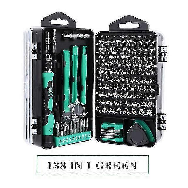 Cht-junefor Screwdriver Set Multitool Magnetic Torx Phillips Screw Bits Set Precision Screwdrivers Wrench Repair Phone Pc Tools Kit