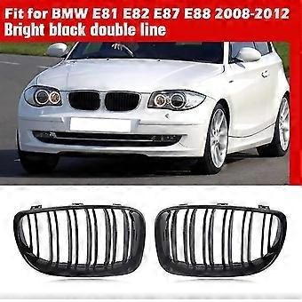 AZRA BMW 1 Series | E81/E82/E87/E88 | Gloss Black Front Kidney Grilles 2007 2012