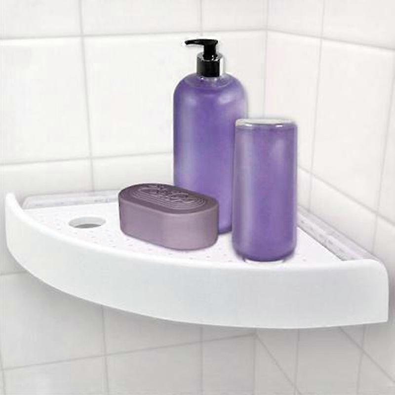 Corner shelf with knobs without drilling
