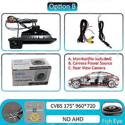 180 βαθμός AHD όχημα κάμερα οπισθοπορείας για BMW E60 E61 E70 E71 E72 E81 E82 E83 E88 E84 E90 E91 E92 E93 X1 X5 κάμερα οπισθοπορείας αυτοκινήτων