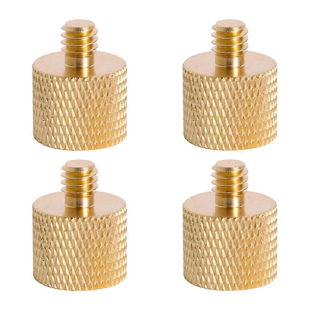 4 PCS Tripods Cameras Monopod 3/8 1/4 Adapter Camera Screw Tripod Camera Adapter Screw